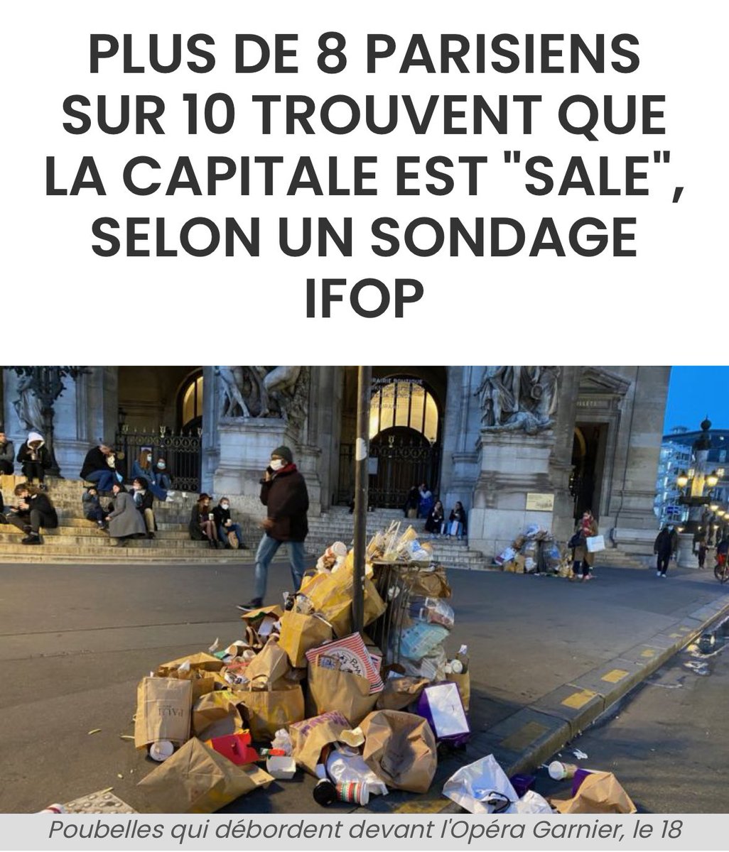 CapAdrien's tweet image. justement on l’aime contra #Hidalgo qui n’y est jamais et a dégradé le quotidien des parisiens : saleté , insécurité, mobilité en rade, dette abyssale, fric gaspillé… #saccageparis