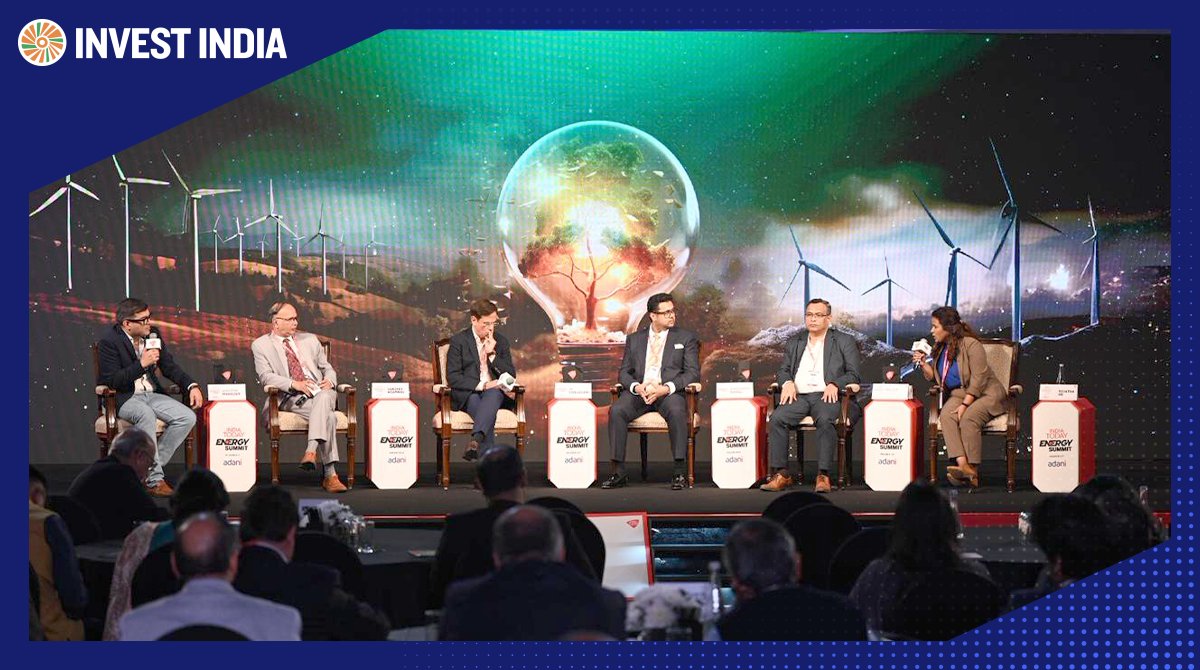 investindia's tweet image. .@UgSujatha, VP, #InvestIndia, was part of the &apos;Wind Energy: The Second Coming&apos; panel at the India Today Energy Summit 2025. The conversation underscored the importance of #MSMEs in strengthening the wind energy value chain and driving India’s localization objectives.

#EoDB