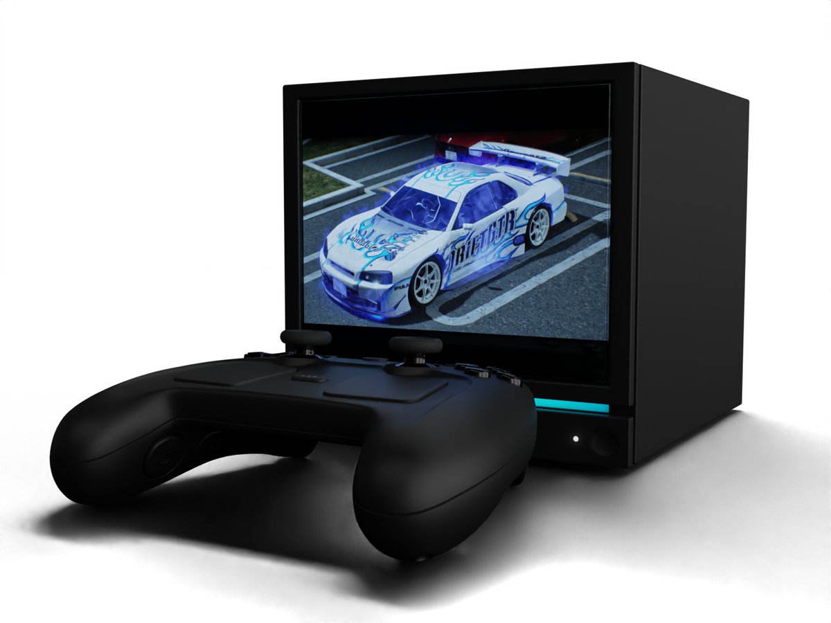 404_null_404_'s tweet image. clearly would not happen and fit in a car dashboard.

#SteamMachine #TokyoXtremeRacer #3DCG #Blender3D