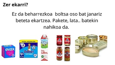 ArrigorriagaBHI's tweet photo. Arrigorriagako institutuko 4.mailako ikasleak, urtero bezala, komunitaterako irakasgaian Bizkaiko Elikagai Bankuarekin batera janari bilketa egingo dute datorren astean institutuan. Aurkezpenak eta kartelak egin dituzte eta hemen ikus ditzakezue.
Animatu eta parte hartu zu ere! https://t.co/FdRQhDSw5l