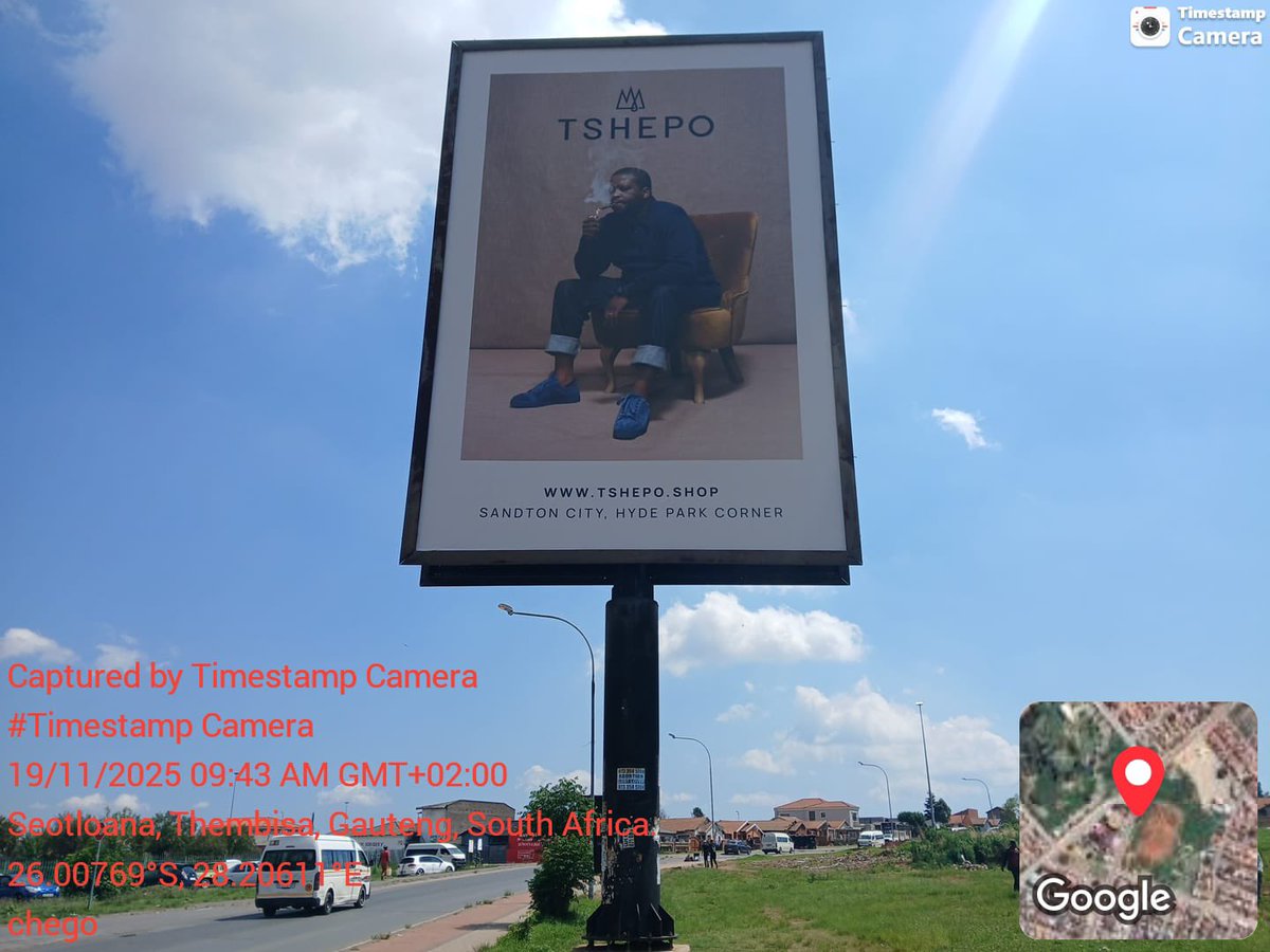 I have lived in Tembisa for as long as i have lived in Mohlakeng. Being the face of such a huge brand only feels right if both my Hoods become a part of this milestone. This i dedicate to every young boy and girl with a dream… even you are worthy of great things no matter what
