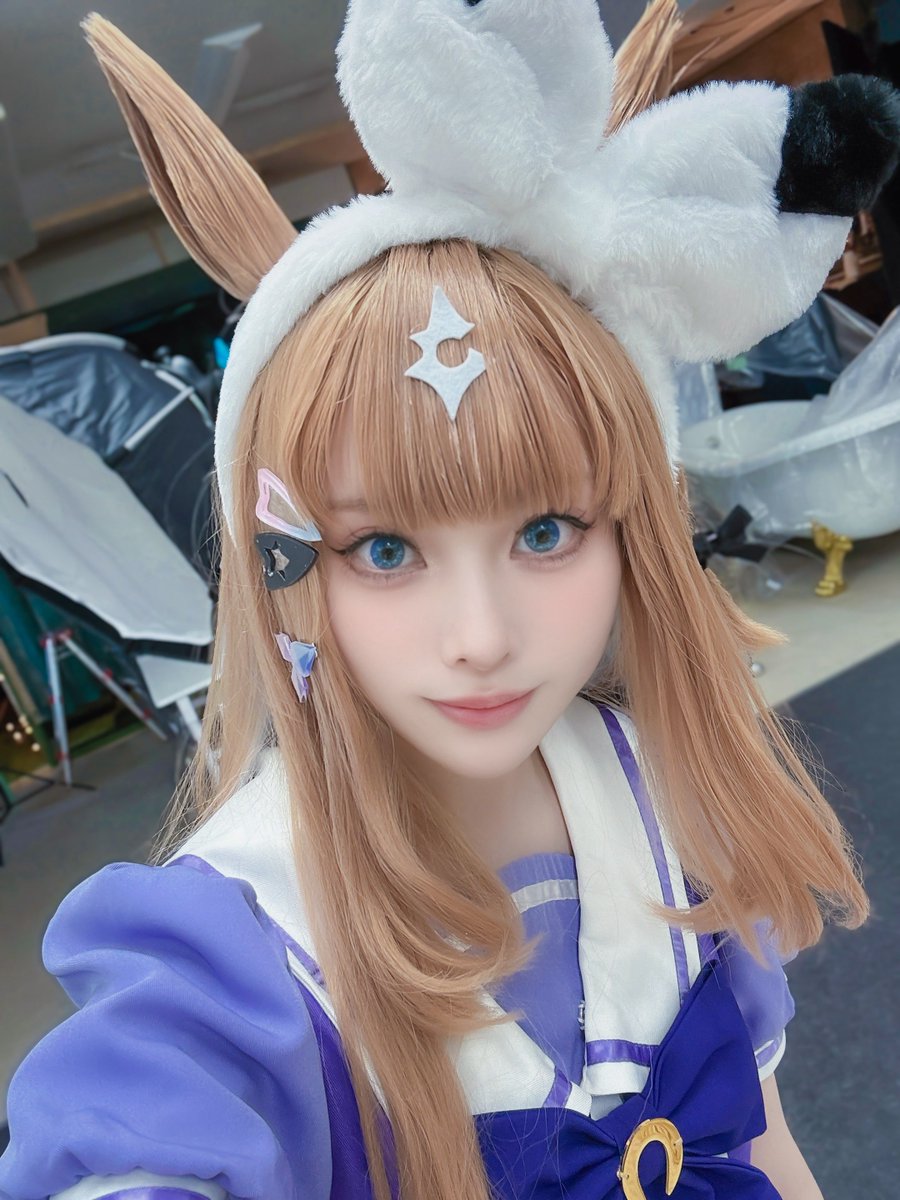 冬服買い直したけど、メインビジュに合わせて結局夏服に☀️
#ウマ娘 #コスプレ #umamusme