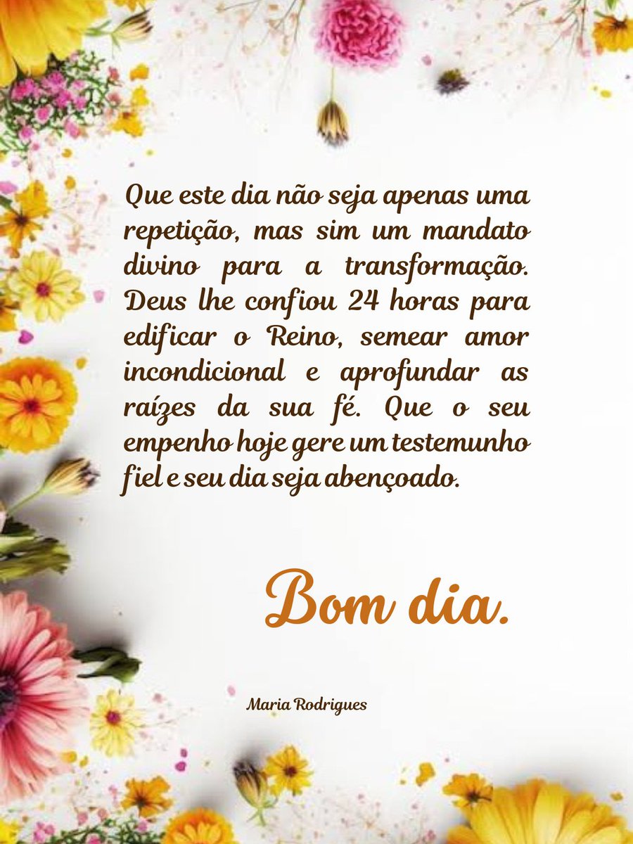 7MariaRodrigues's tweet image. #bomdia #Deus #edificar #amoríncondicional #diaabençoado