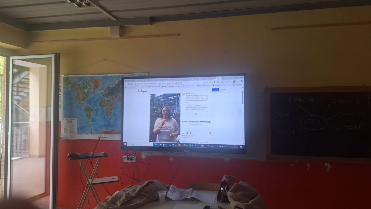 Il racconto della vincitrice CLM Loranda Domi è stato scelto per un laboratorio didattico al CPIA 1 di Torino, perché è un «itinerario di frattura e ricomposizione, dove la lingua diventa strumento di sopravvivenza e di riscoperta della propria identità».
concorsolinguamadre.it/loranda-domi-a…