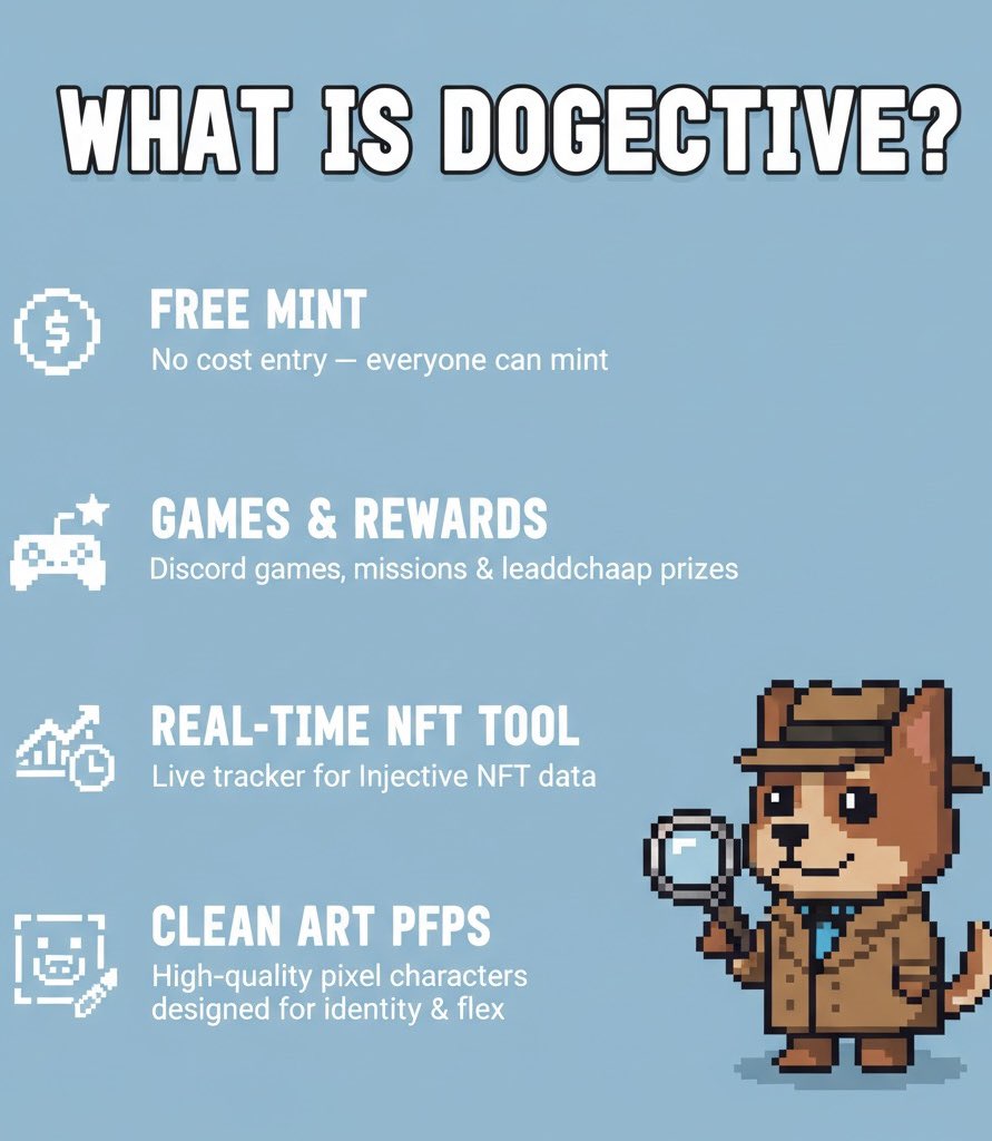 20x og (freemint) to share 

What you have to do is 

Follow @emo_jees and <a href="/Dogective/">Dogective | Freemint</a>

Tag 2 friends 

Like and retweet