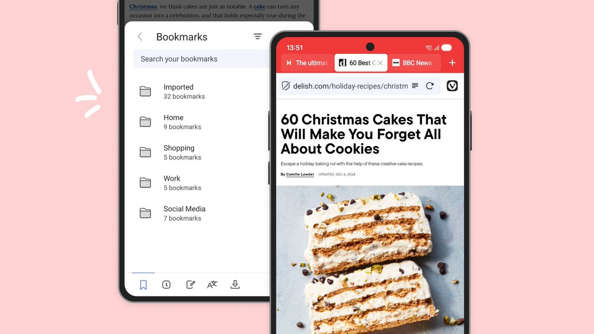 vivaldibrowser's tweet image. Vivaldi 7.7 on Android 💪

✓ Add custom search engines
✓ Import and export bookmarks
✓ Long press to create search engines
✓ Dark mode tuned for comfy reading