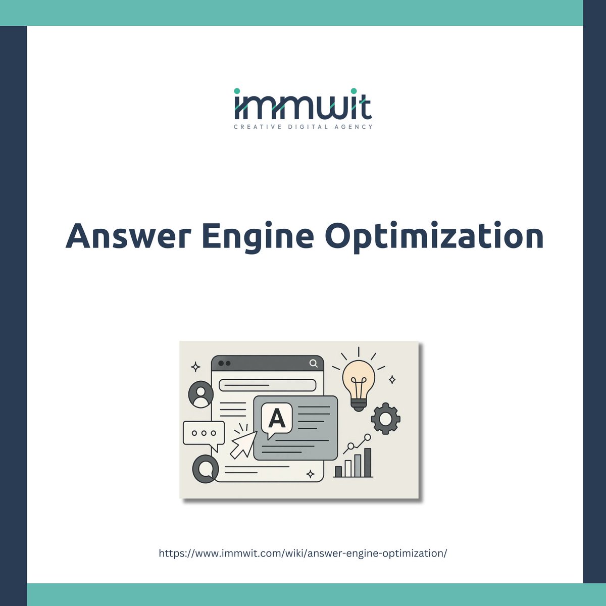 jasonmbarnard's tweet image. Your audience isn’t clicking links; they’re asking #AI. Google, ChatGPT, Siri… if your brand isn’t the answer, you’re invisible.

#AnswerEngineOptimization (AEO) gets your brand cited, trusted &amp;amp; chosen. Be the answer AI recommends.
immwit.com/wiki/answer-en…

#AEO #DigitalStrategy