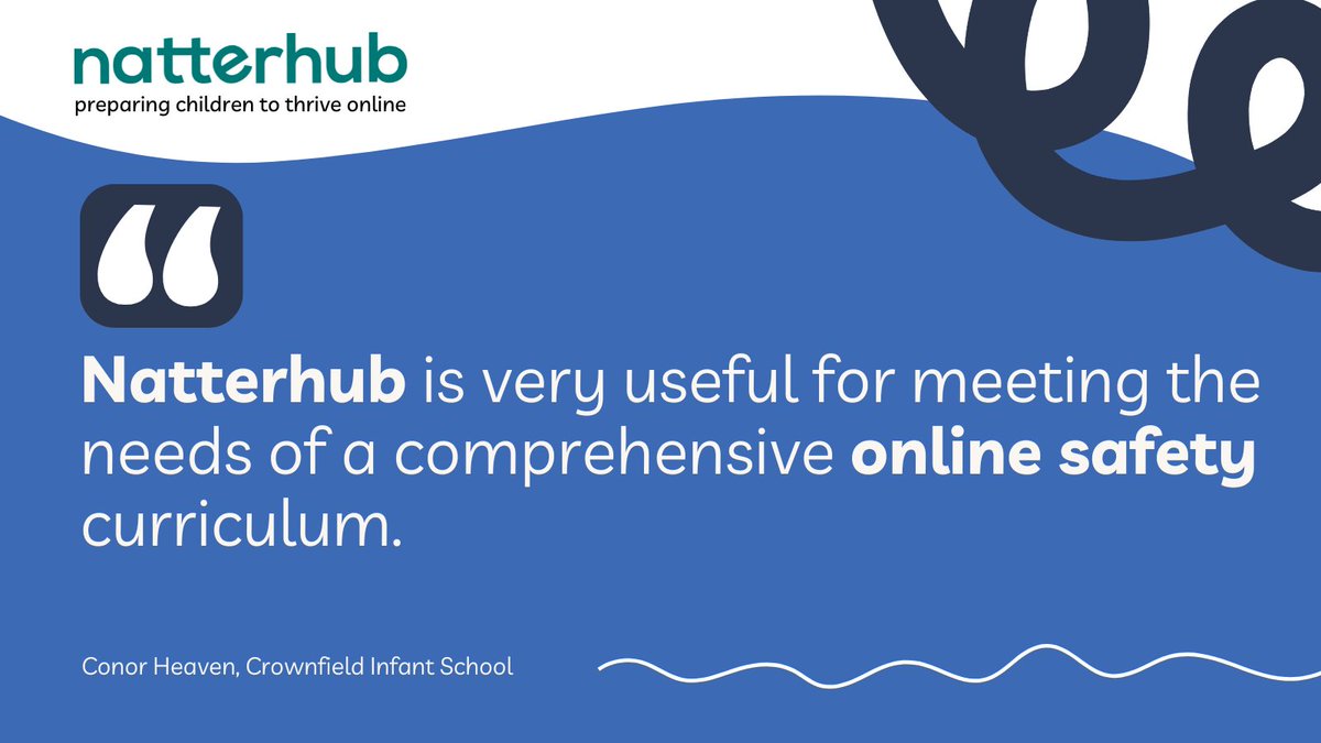 Did you know? The interactive lessons in Natterhub are aligned to the curriculum, so you can stay current with online safety education. This aspect appealed to Conor when he recently joined us for a guided tour of our award-winning online safety platform.