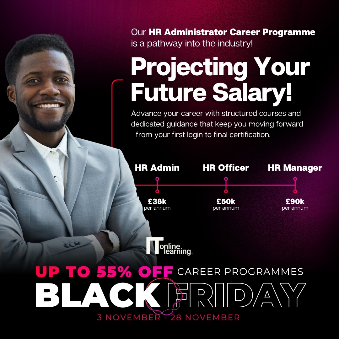 IT_PM_Training's tweet image. Structured HR training, dedicated support, and real salary projections. Take the first step toward roles like HR Officer or HR Manager.

Enrol now and save up to 55%: shop.itonlinelearning.com/hr-courses/

#HRCareers #UpskillToday