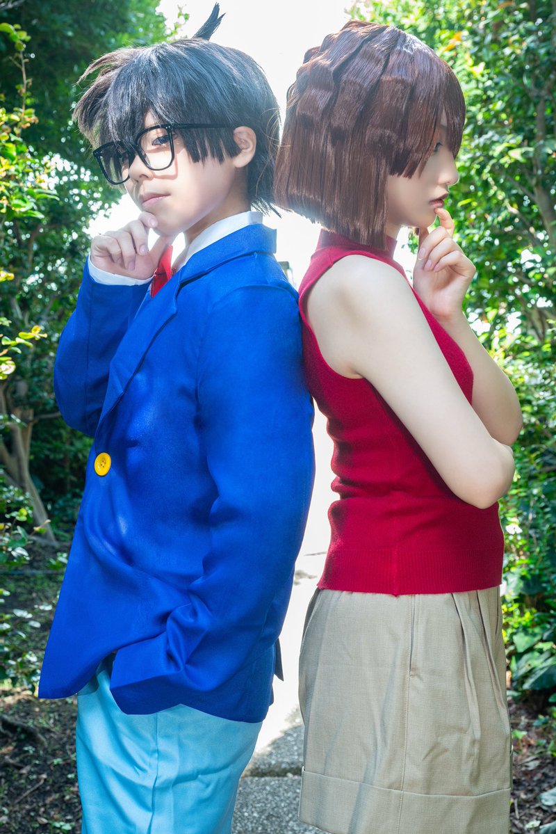 ta_ma_ki_0714's tweet image. ⚠︎cos DC 江戸川コナン 灰原哀

                             &quot;相棒&quot;

📸▶@yuuthree_cc さん