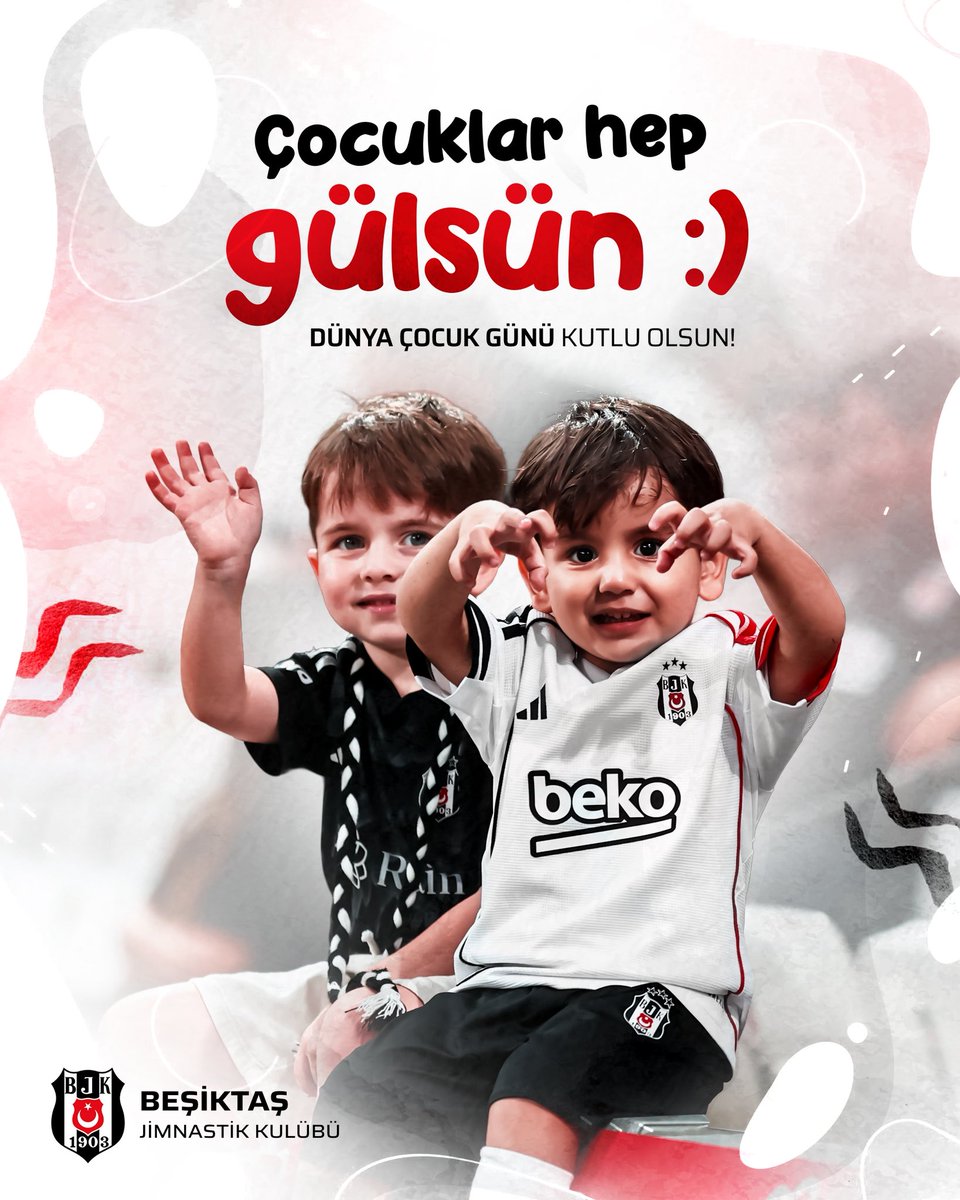 Besiktas's tweet image. 20 Kasım #DünyaÇocukGünü kutlu olsun. 

Çocuklar hep gülsün.