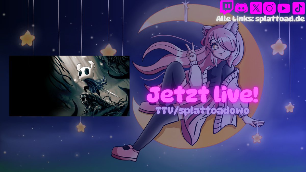 SplatToadTV's tweet image. Die Ritter des Wächters | Hollow Knight #010     

#𝑟𝑎𝑖𝑛𝑏𝑜𝑤𝑣𝑒𝑟𝑠𝑒 || #GERVtuber || #affiliate || #hollowknight