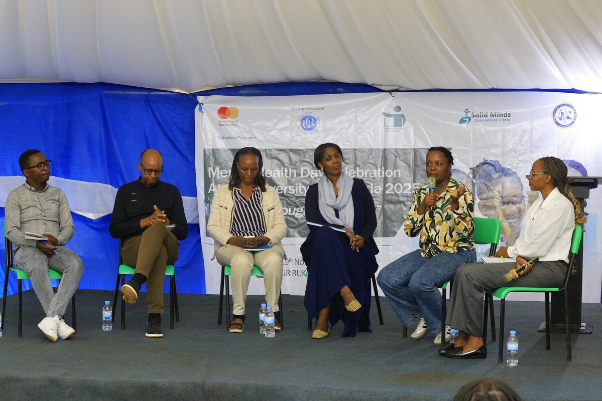 MCFScholarsUR's tweet image. Healthy relationships start within. When you invest in becoming your best self, you naturally attract the right friends.
Thank you panelists for the insightful discussions during the Mental Health Day celebration @UR_CoE yesterday. 
Theme “Healing Through Friendship.”