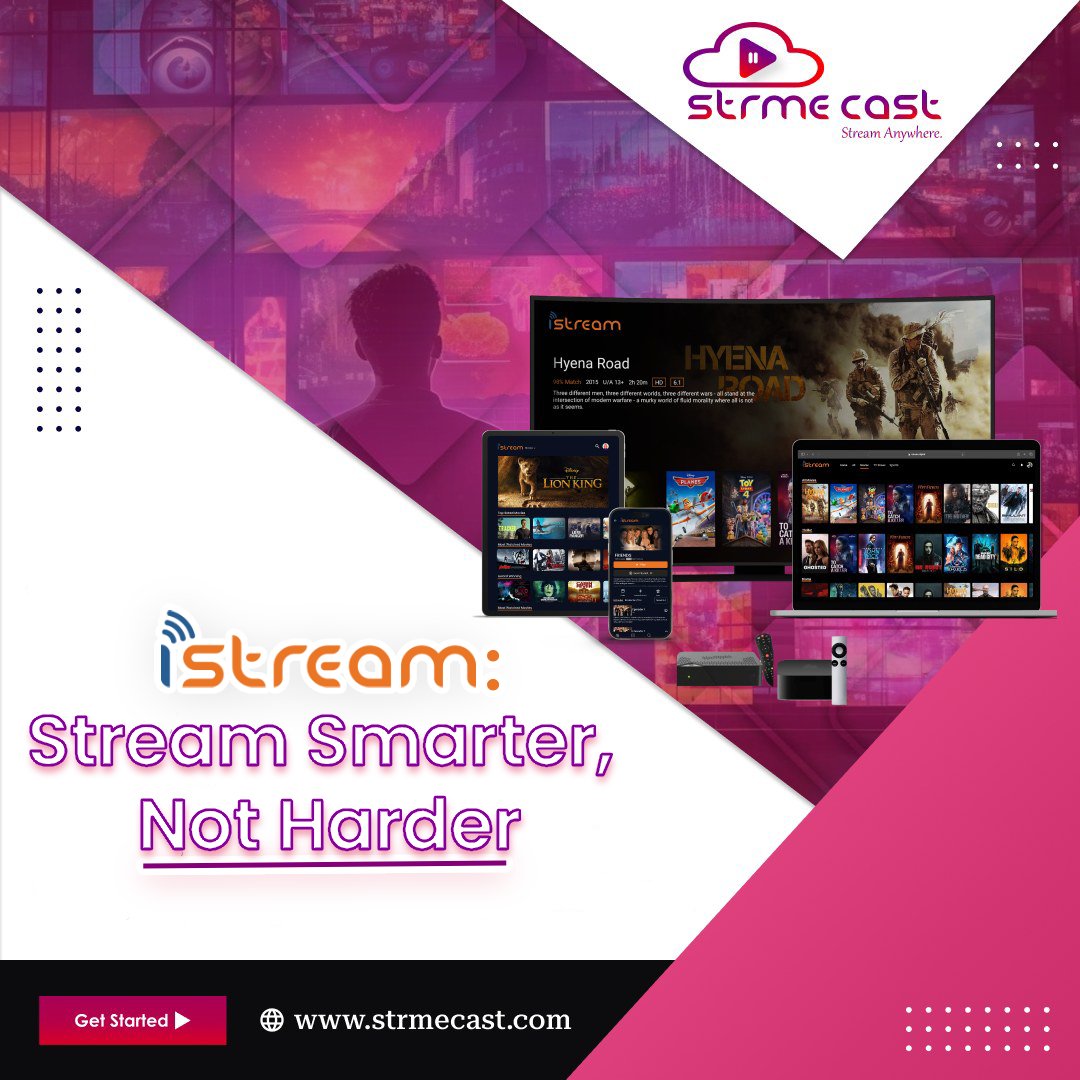 StrmeCast's tweet image. 🚀📺From movies to live events, cast it all instantly with @StrmeCast. Say goodbye to lag and hello to crystal-clear entertainment.

Know More: strmecast.com 
Mail to: info@strmecast.com

#Strmecast #iStream #Streaming #StreamSmarter #TechApp