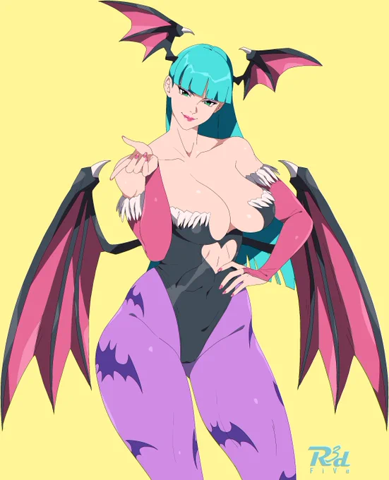 Pngtuber models commission of Morrigan Aensland for