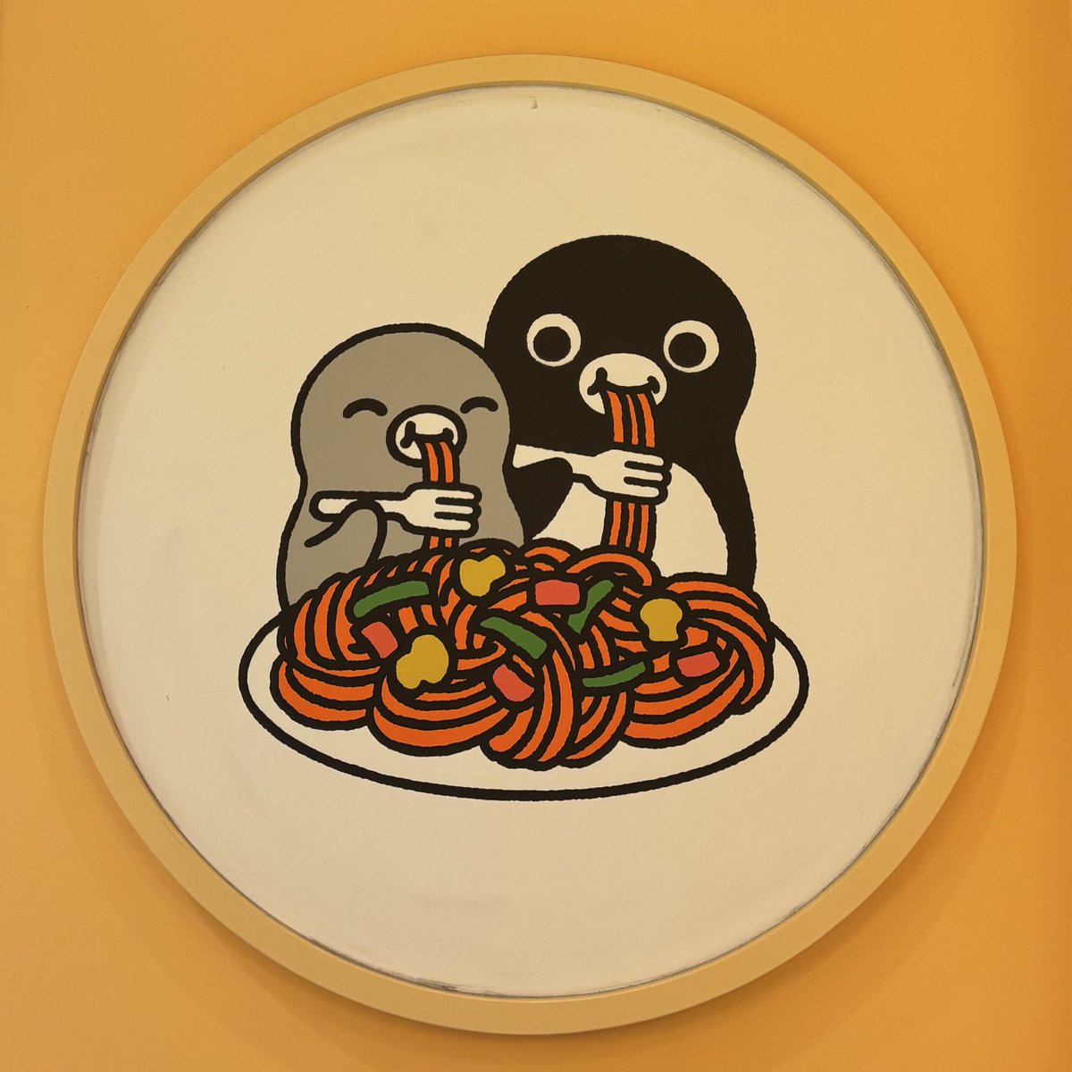 suicaote's tweet image. やっと行けた！ナポリタンちゅるちゅる