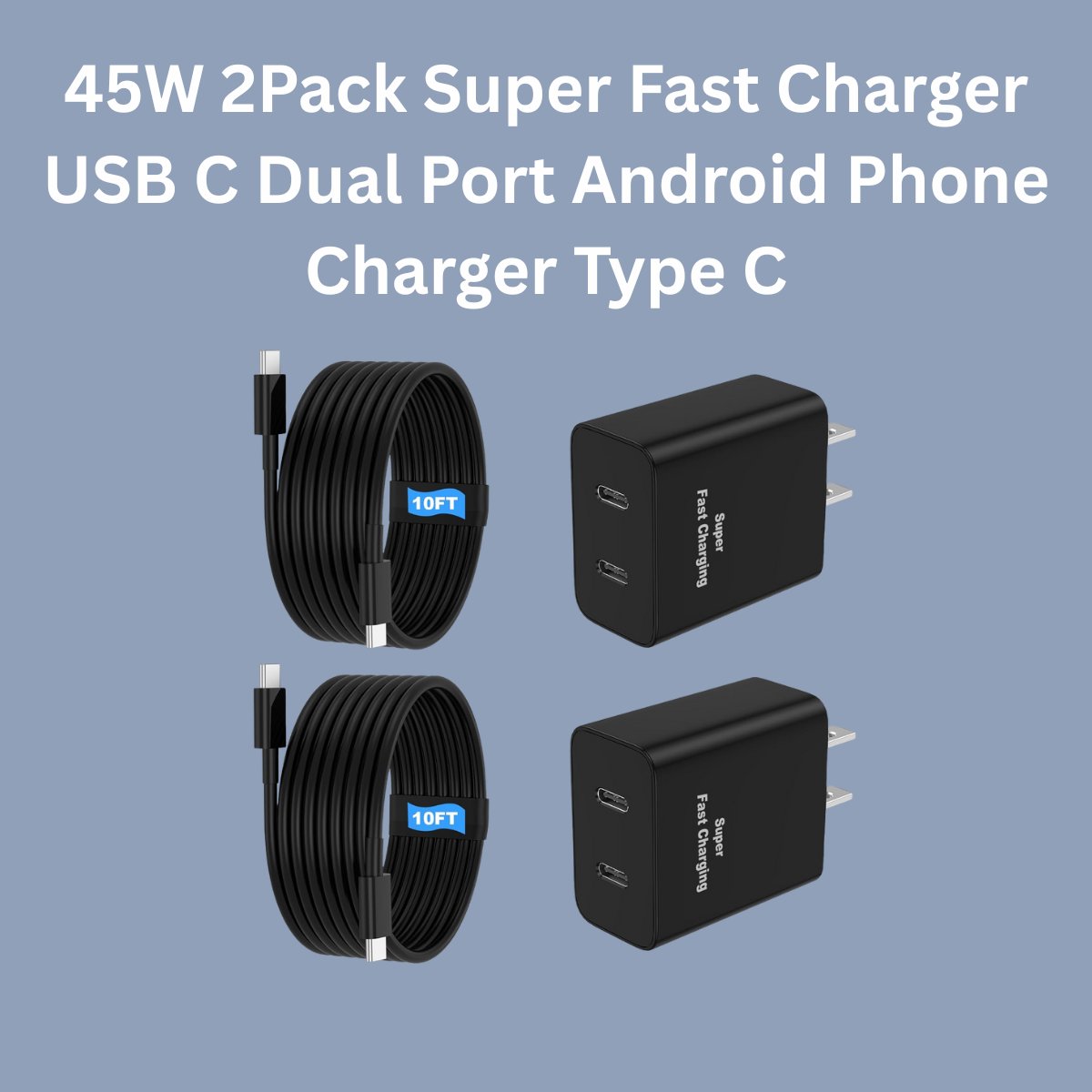 MotykaJ9904's tweet image. 45W 2Pack Super Fast Charger USB C Dual Port Android Phone Charger Type C

Buy Now : amzn.to/49tsKf5

#SuperFastCharge #DualPortPower #ChargeAllDay #10FTFreedom #PowerForEveryPhone #Amazon