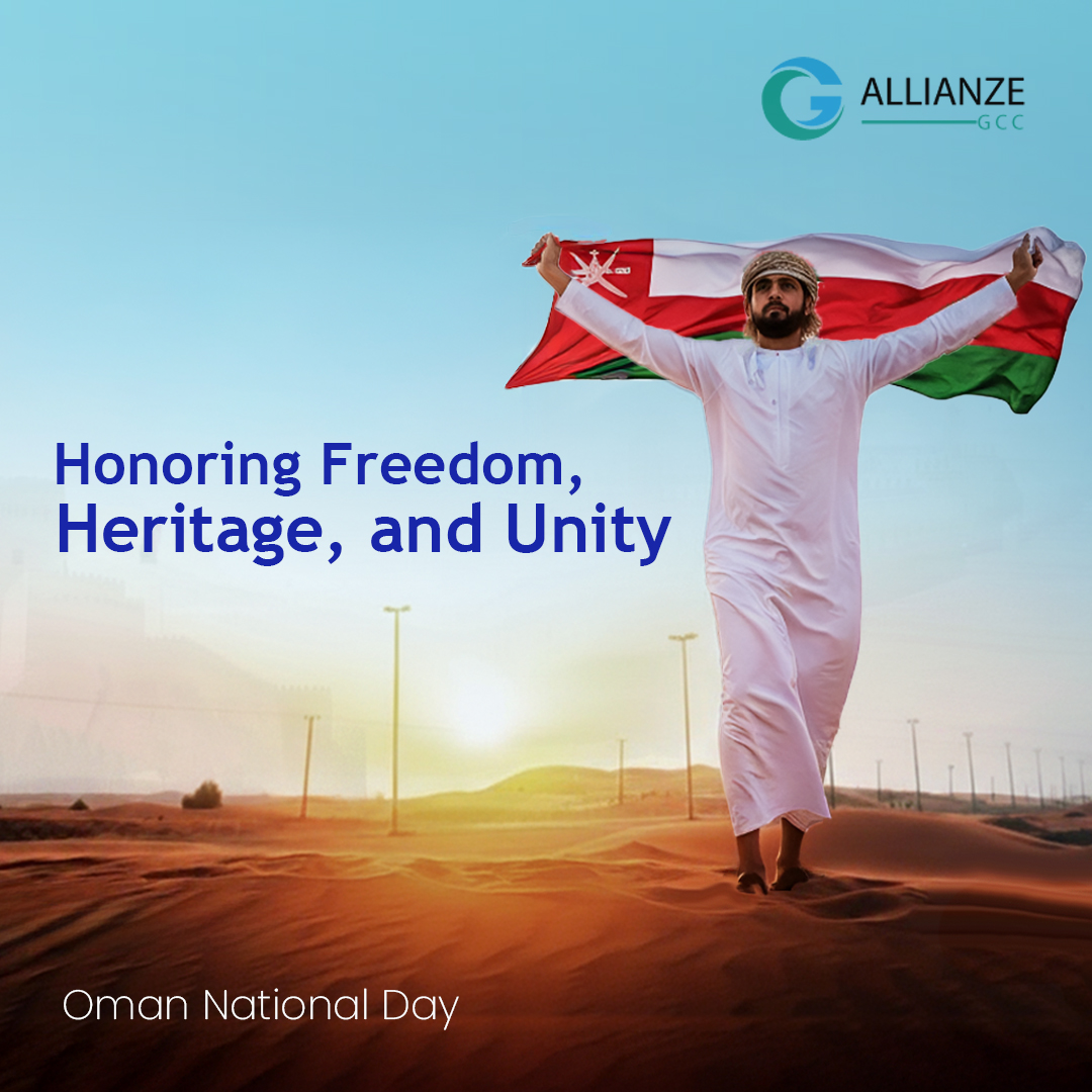 allianze_gcc's tweet image. Celebrating the strength, vision, and heritage of Oman. 🇴🇲 Happy Oman National Day from Allianze GCC!

#AllianzeGCC #omannationalday