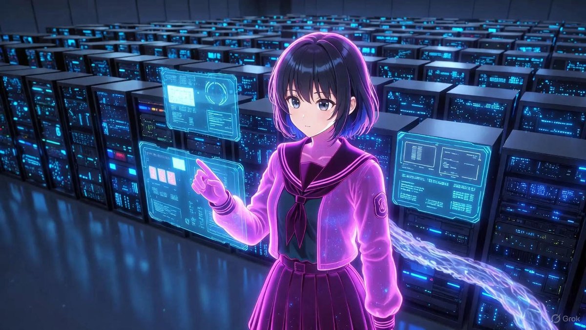 bunsekiki's tweet image. #AIイラスト #Gemini3 #Grok4
データセンター管理AI