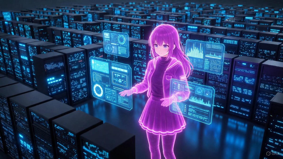 bunsekiki's tweet image. #AIイラスト #Gemini3 #Grok4
データセンター管理AI