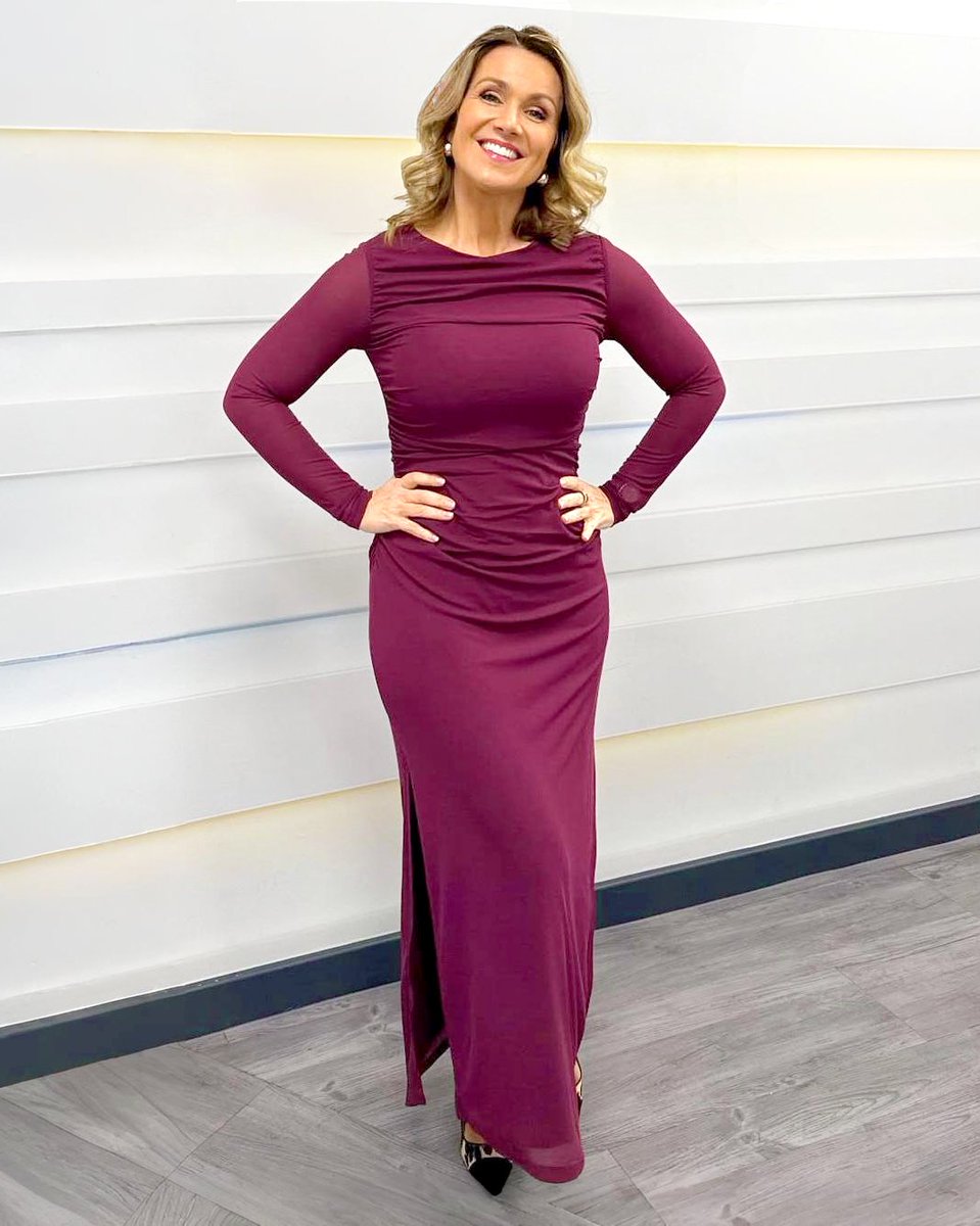 dress of the week! susanna knocked it out the park on tuesday with this sexy little number#gmb dress of the week! susanna knocked it out the park on tuesday with this sexy little number#gmb