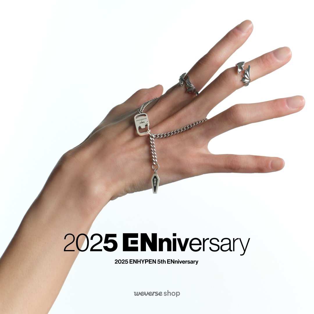 PH GO] #ENHYPEN 5th Anniversary OFFICIAL MERCHANDISE X NUMBERING