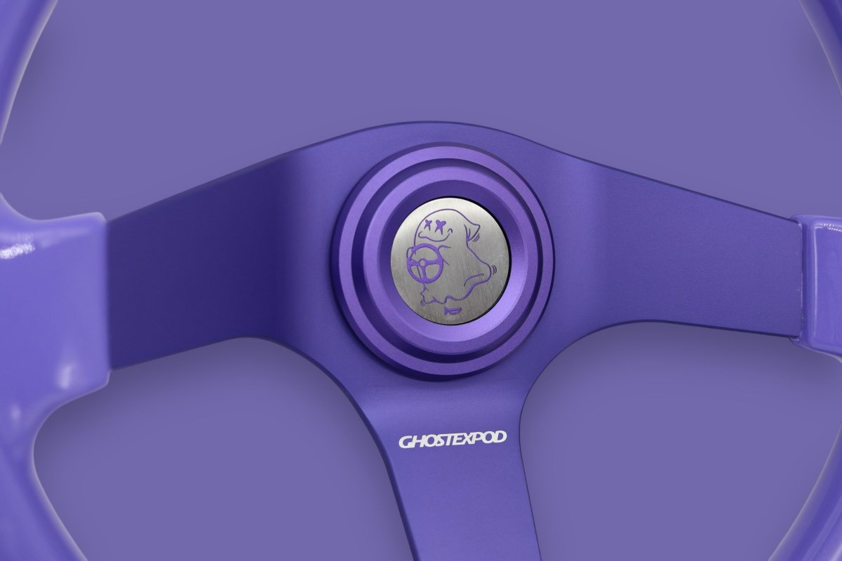 GHOST EXPOD ステアリング sixth purple 紫 おまけつき! GHOST EXPOD