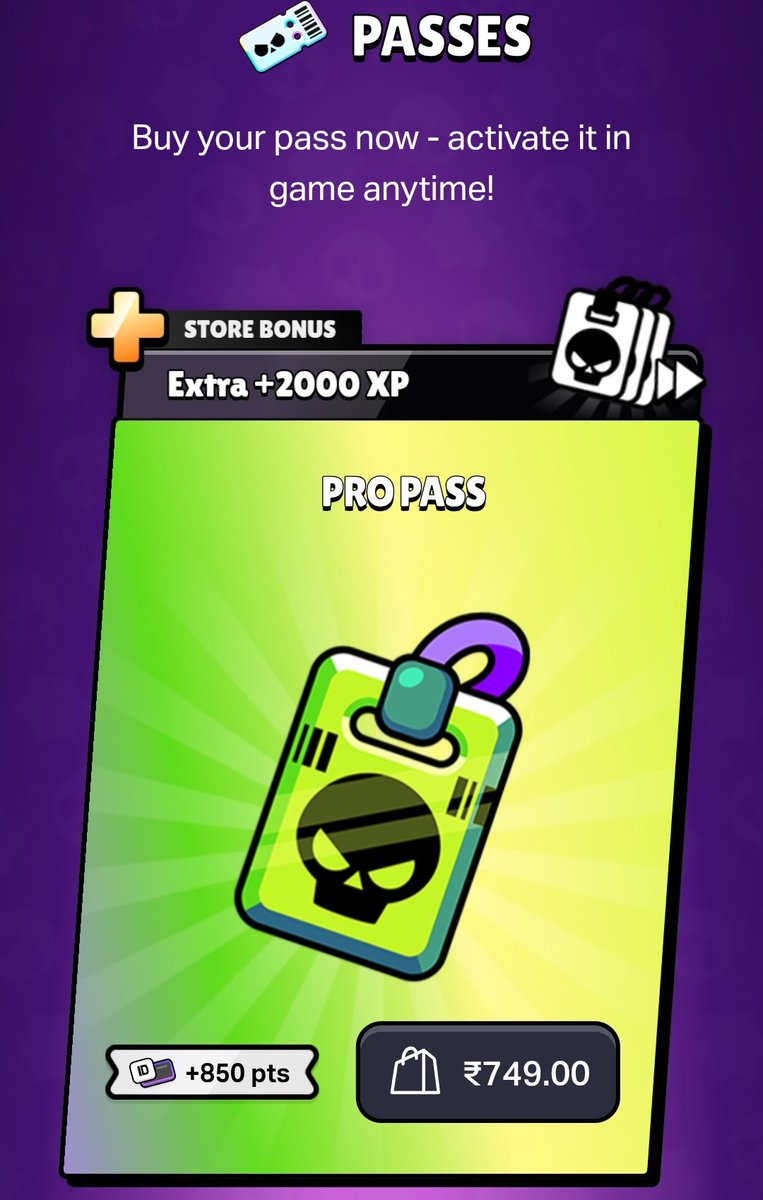 code_bsm's tweet photo. The New PRO PASS SEASON has just dropped! 🔥

Make sure to grab the PASS from the Supercell Store—it's got a sweet 30% DISCOUNT! 🥳💸

Store Link - https://t.co/k0ltX4IwLl

#BrawlStars #ProPass #Gaming https://t.co/nD2iO2R9pU