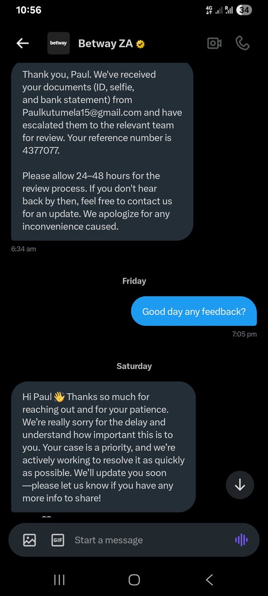 Jnr_k_'s tweet photo. @Betway_za What more do I need to do ? Clearly, this is incompetency or scam https://t.co/BUqMrfCjjO