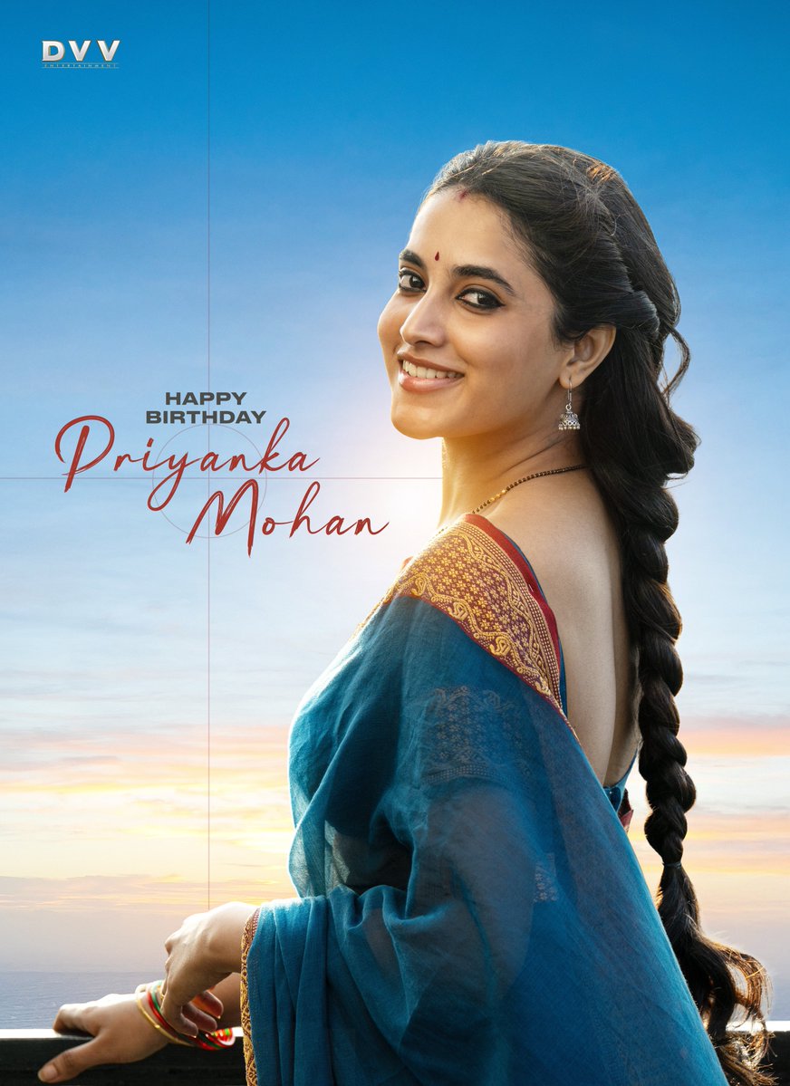 DVVMovies's tweet image. Happy Birthday Kanmani @priyankaamohan ❤️❤️