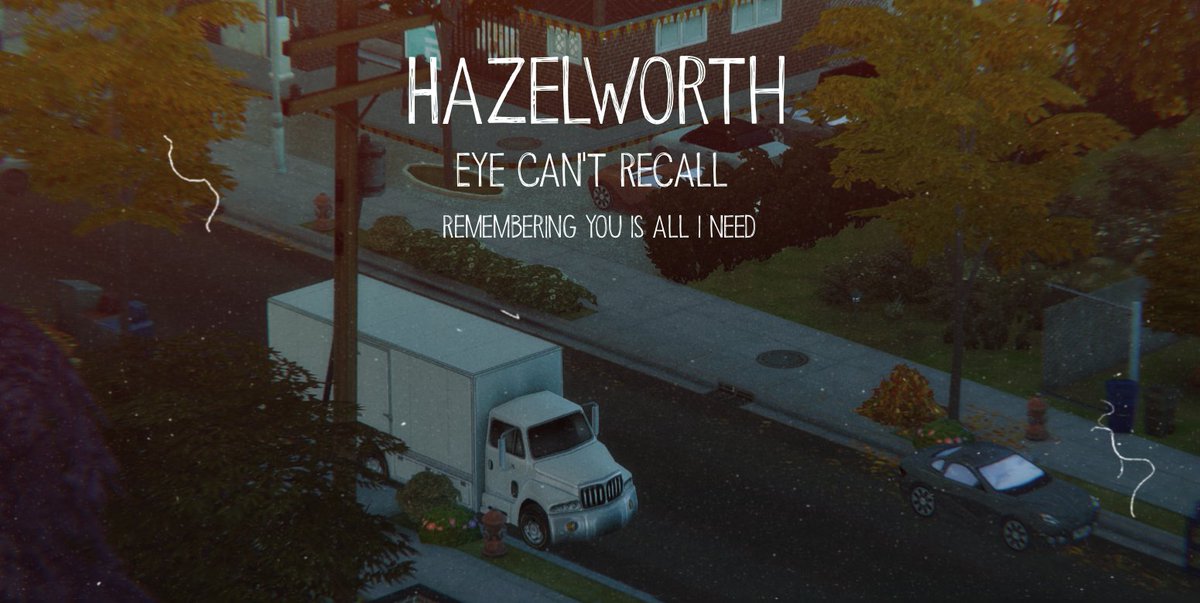 Lorescripting's tweet image. Hazelworth: Eye Can&apos;t Recall