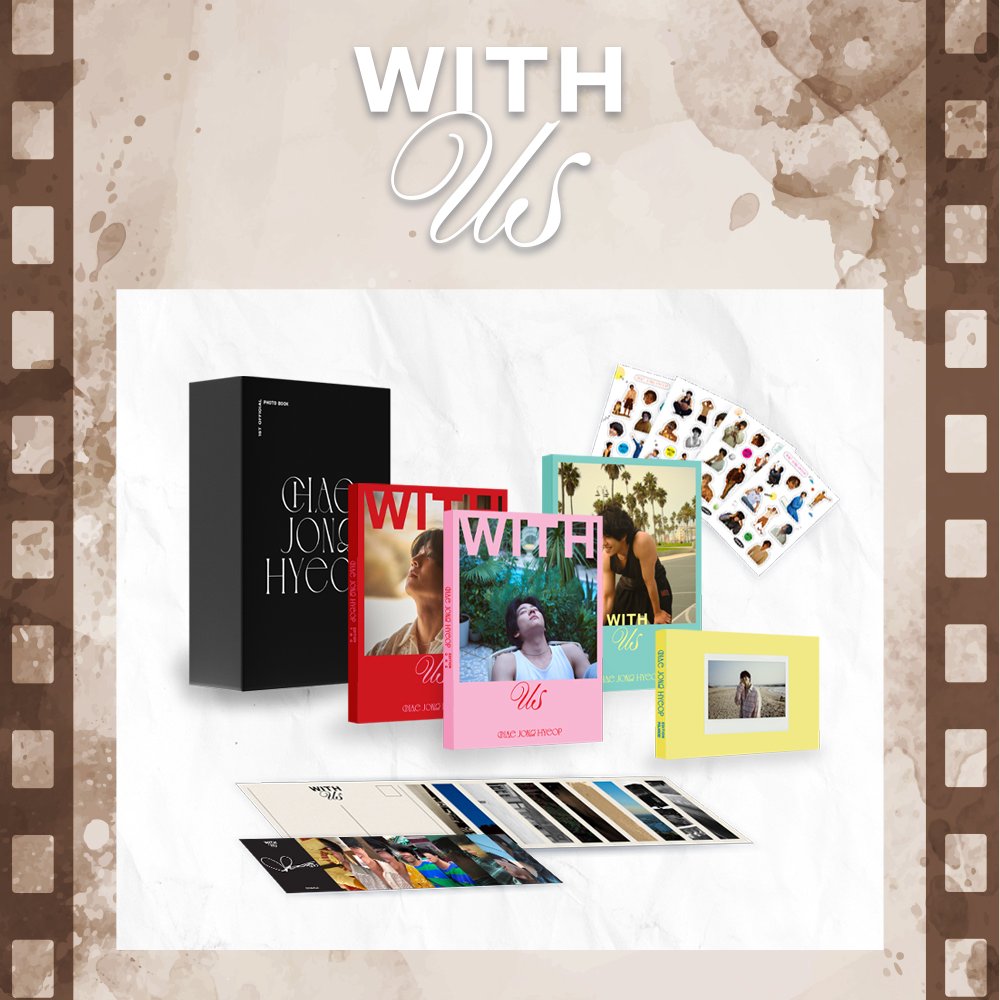 CHAE JONG HYEOP PHOT BOOK 「WITH us」 発売決定📸 LAでさらに輝く