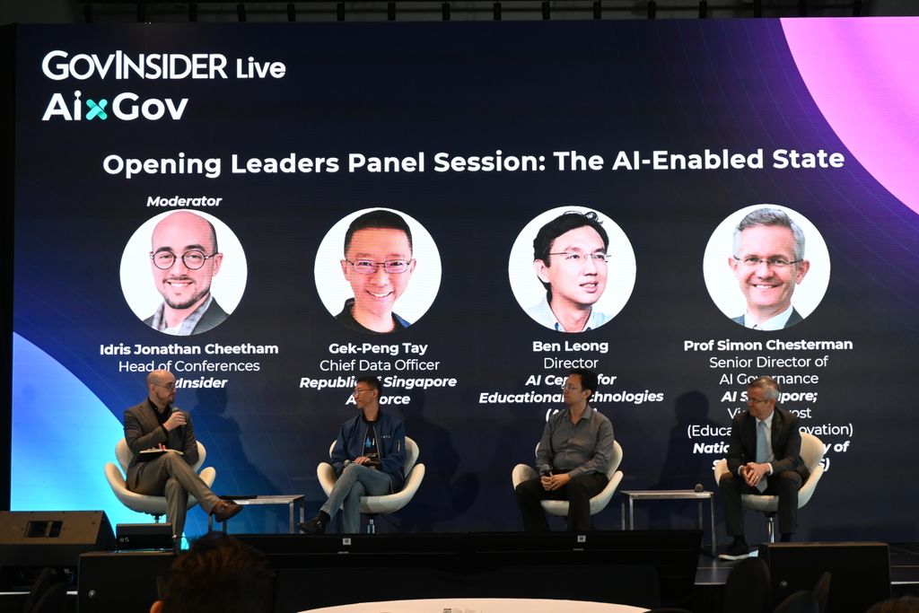 GovInsider's tweet image. #AIxGov2025 is live! ✨

We kicked off with insights on strengthening Singapore’s tech readiness and building a cohesive AI-era narrative. 

Stay tuned for more updates!

#AIxGov #AIxGov2025 #PublicSector