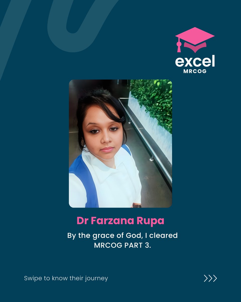 Excel MRCOG tweet media