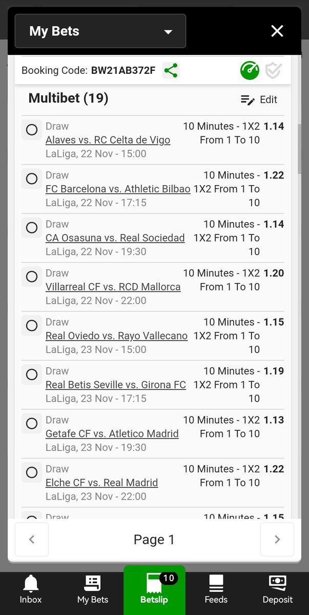 Intexticated_D's tweet image. BW21AB372F✨
🔥 Quick 10-minute draw on the clock!
19 legs, 25 odds — who’s ready to cash in fast? ⏰💚
Let’s get this bread!

#Betway #BettingTips #10MinDraw #QuickWins
