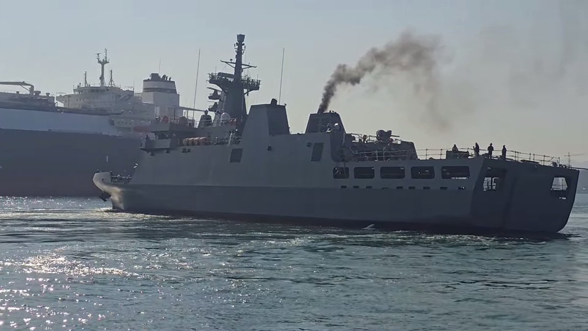 ReHorizon3's tweet image. The future BRP Rajah Sulayman PS-20 Offshore Patrol Vessel of the @Philippine_Navy 🇵🇭 was spotted again in Korea 🇰🇷, doing sea trials. The two @aselsan 30mm SMASH Remote Controlled Weapon System is visible. According to sir @MonteroMax, the OPV will be delivered within this year.
