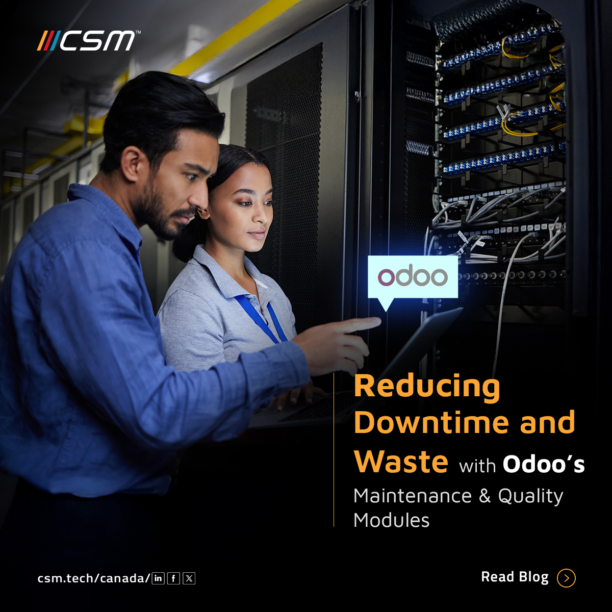 CSMTechCanada's tweet image. Downtime and defects are costly.

Here’s how Odoo helps manufacturers reduce both with smarter maintenance &amp;amp; quality control. 

 👉 bit.ly/4oH7zL8

#Odoo #Manufacturing #ERP #Industry40 #QualityControl #PredictiveMaintenance #CSM #Canada