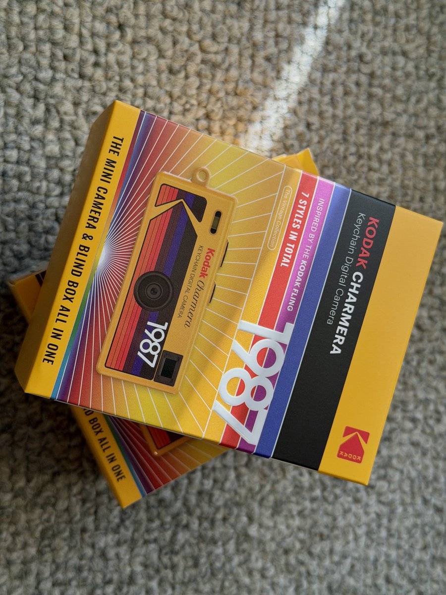「KODAK CHARMERA」買えた✨️
スナップ楽しみです(*´ω`)