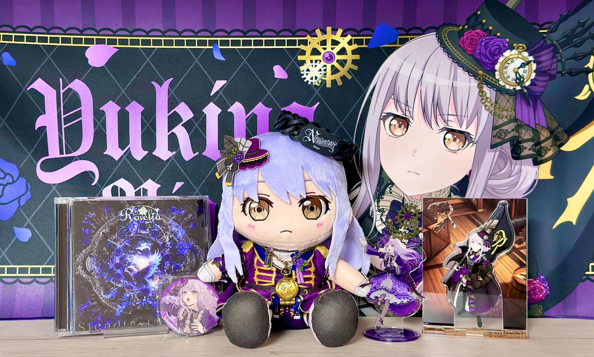 RoseliaのCDとライブグッズもお迎え フルグラタオルめっちゃ良すぎる