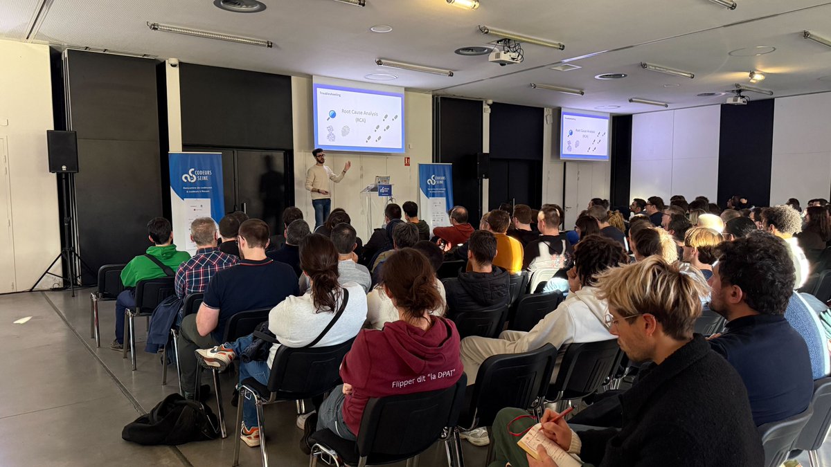 codeursenseine's tweet image. 🔍 Enquête en prod : Sébastien Ferrer vous montre comment détecter les signaux avant le crash et anticiper le pire. #Codeurs2025