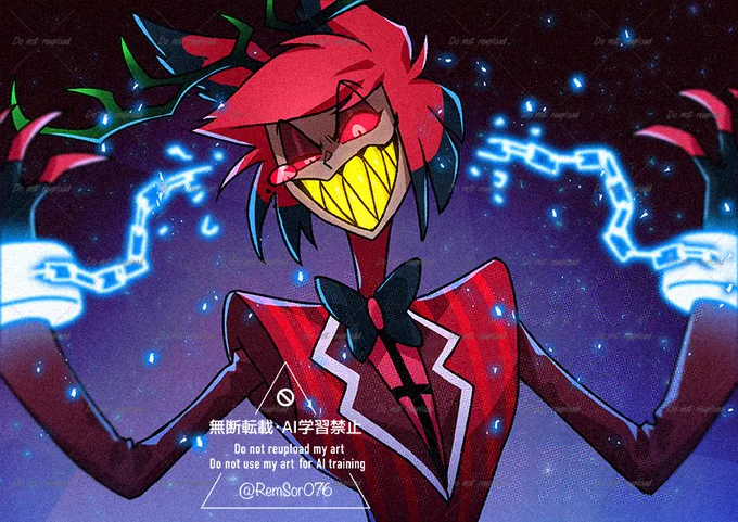 you absolute idiot! #HazbinHotelAlastor