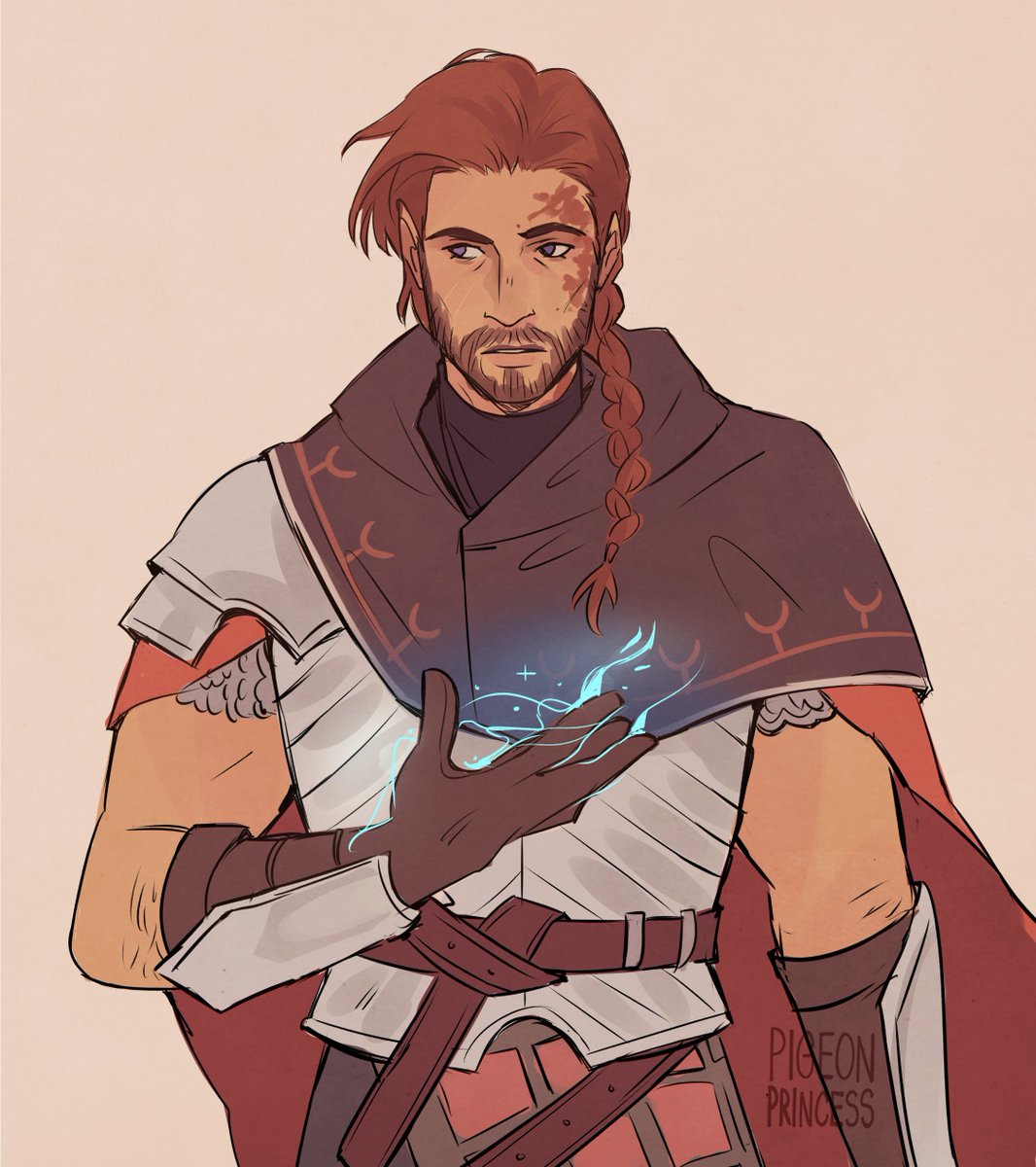 Azune Nayar🛡️🧡I would trust him with my entire life #CriticalRole #CriticalRoleArt