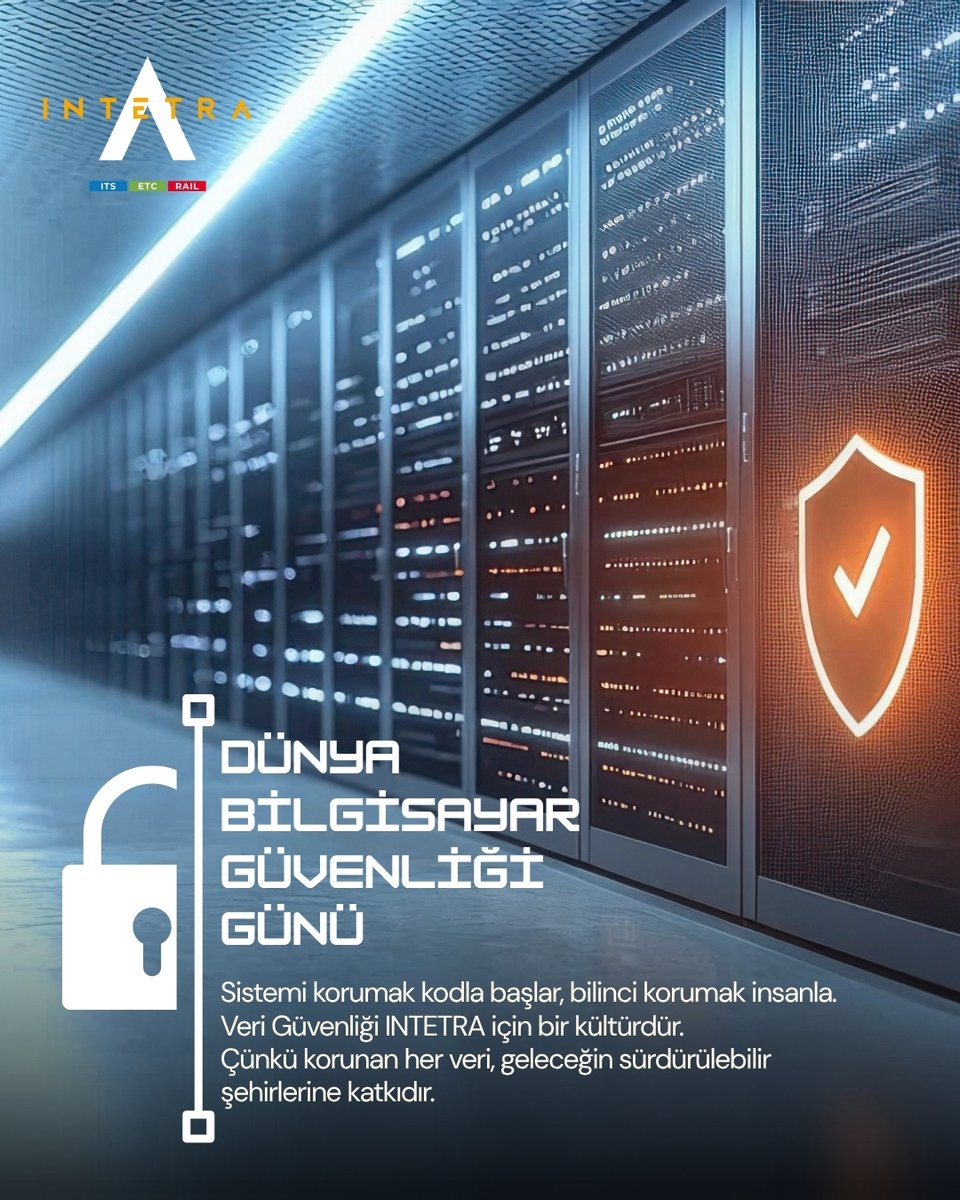 intetraas's tweet image. Sistemi korumak kodla başlar, bilinci korumak insanla mümkündür.
Veri güvenliği bizim için bir sorumluluk değil, bir kültürdür.
Korunan her veri, sürdürülebilir şehirlerin geleceğine yapılan bir yatırımdır.

#BilgisayarGüvenliğiGünü #CyberSecurity #DataProtection  #Intetra