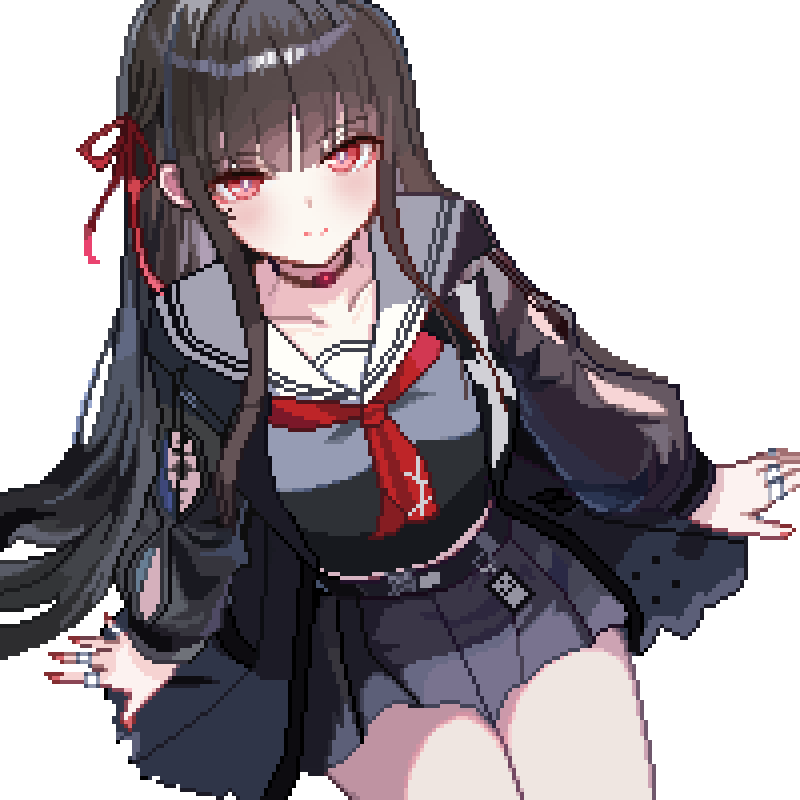 Chisa #千咲 #pixelart #ドット絵 #WutheringWaves #鳴潮