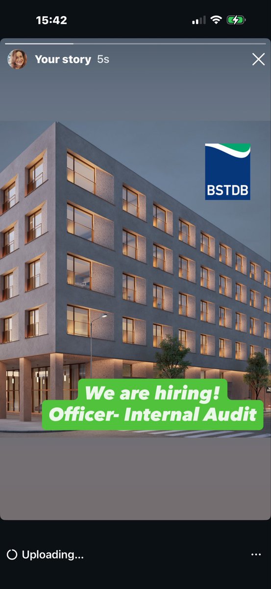 BSTDB's tweet image. We’re hiring an Internal Audit Officer!

If you have 5+ years of internal audit experience, strong analytical skills, and CIA/CISA certifications, apply today.

Apply: bit.ly/3LNbMOU

#BSTDB #Hiring #InternalAudit #Auditors #IFIs #BSTDBCareers