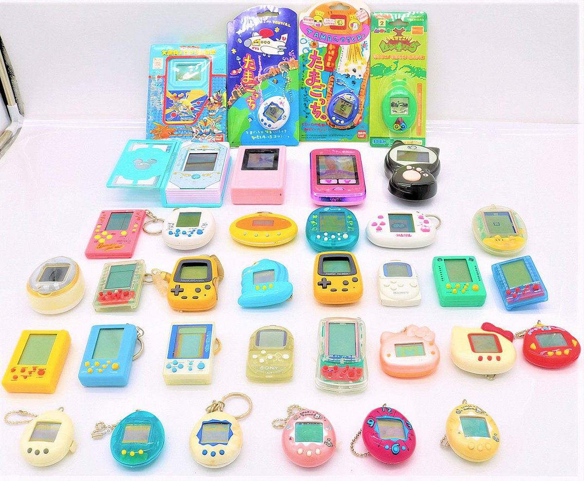PikaStep's tweet photo. Tiny plastic shells that once held entire worlds. Early proofs that constraint can spark deeper attachment than fidelity. These little devices are the ancestors of modern devices and a reminder that future gaming devices might become smaller, softer, and strangely more alive. https://t.co/G9HdlfUzBl