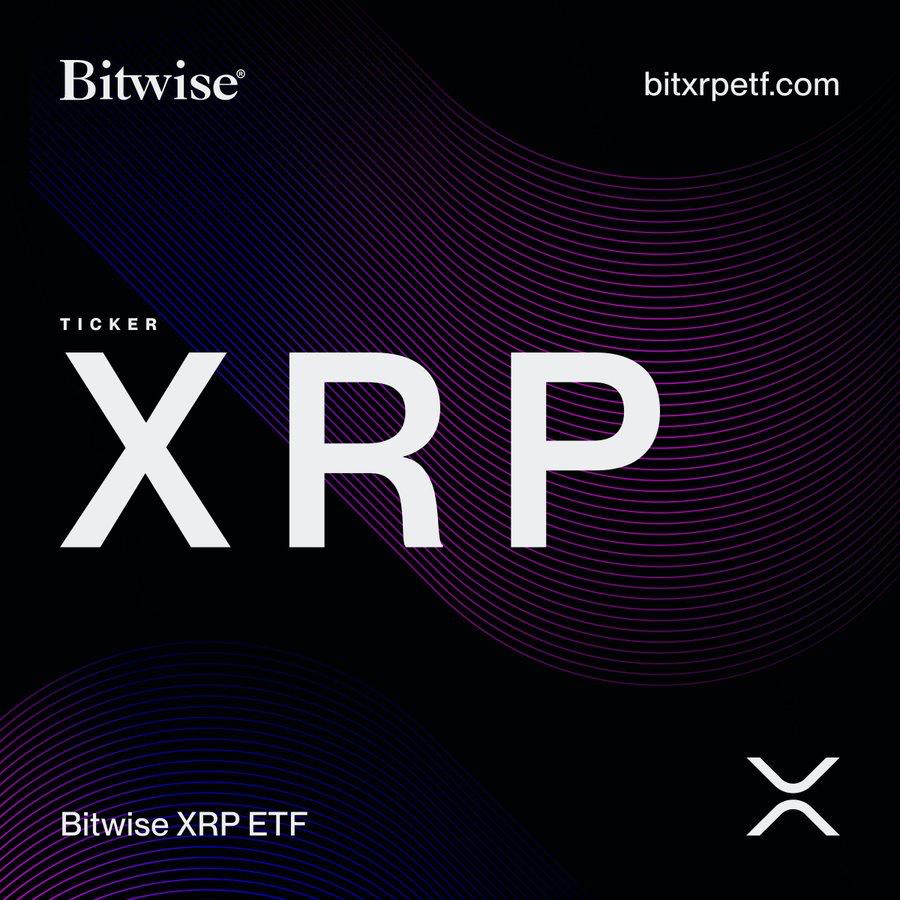 ⚡️ TODAY: Bitwise’s spot XRP ETF is launching under the ticker $XRP.

#Xrp #ripple #etf