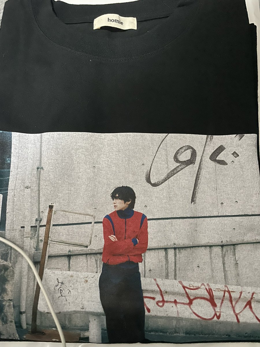 ここでも！！！ 初ホミパリでサイン入りTシャツ抽選で当たった〜🐶家宝