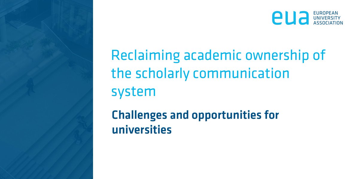 euatweets's tweet image. Research assessment reform is essential to break the cycle of dependence on high-impact commercial journals and related metrics. 
➡️ Reclaiming academic ownership of the #ScholarlyCommunication system bit.ly/4kXeKNb 

#OpenScience