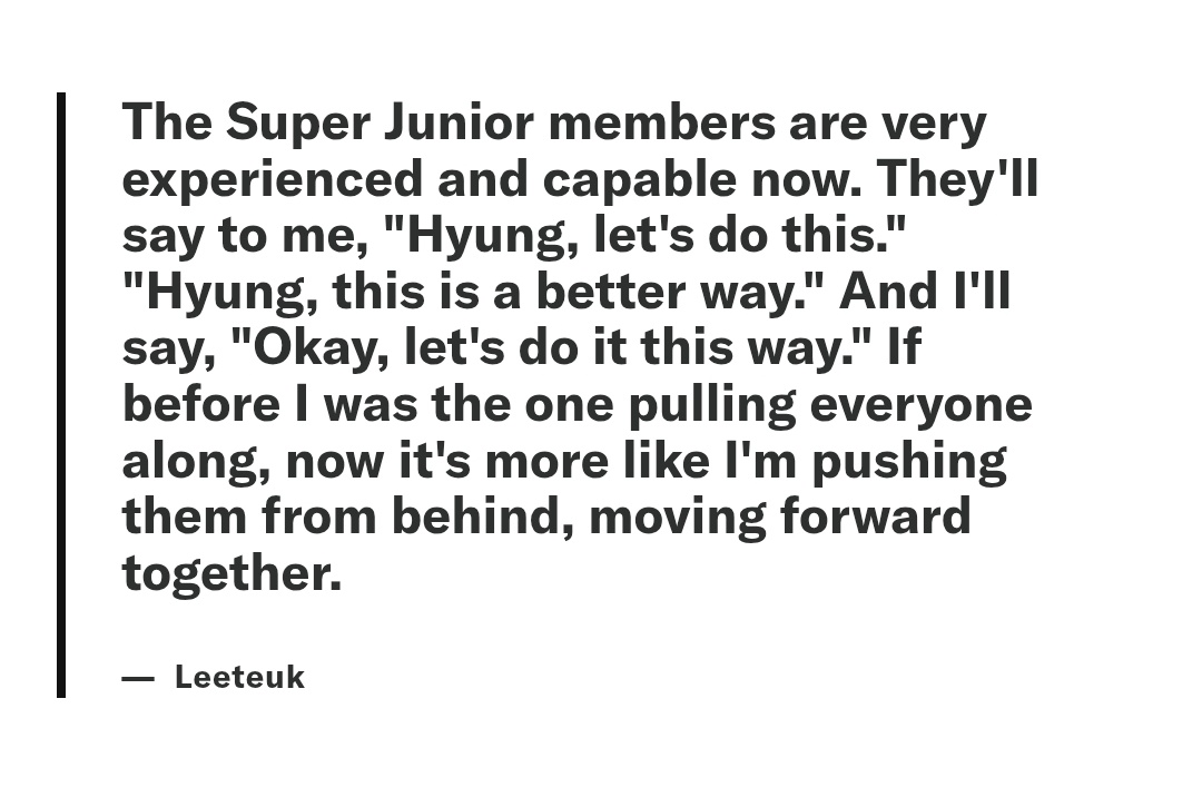 unresolvedmint's tweet photo. to last this long is not without a brain. suju play the crazy people persona so well, sometimes i forget they're very experienced and capable people. https://t.co/t2yVXM2mmg